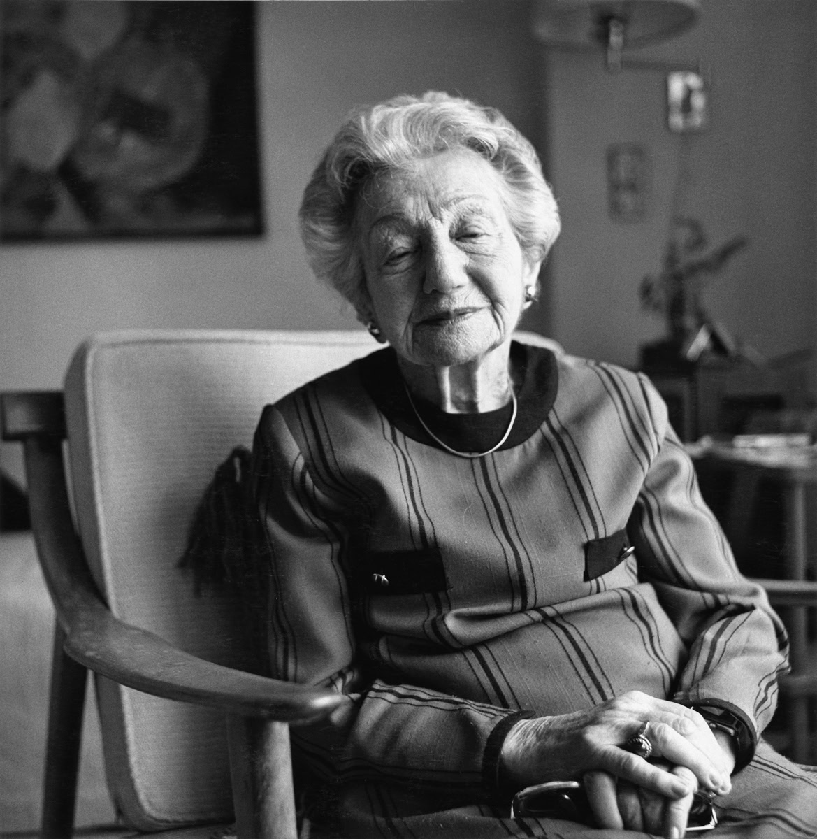 M. Teich, Psychoanalytikerin, New York, 1987, aus der Serie „Heilende“, 1982-1989, Silbergelatineabzug