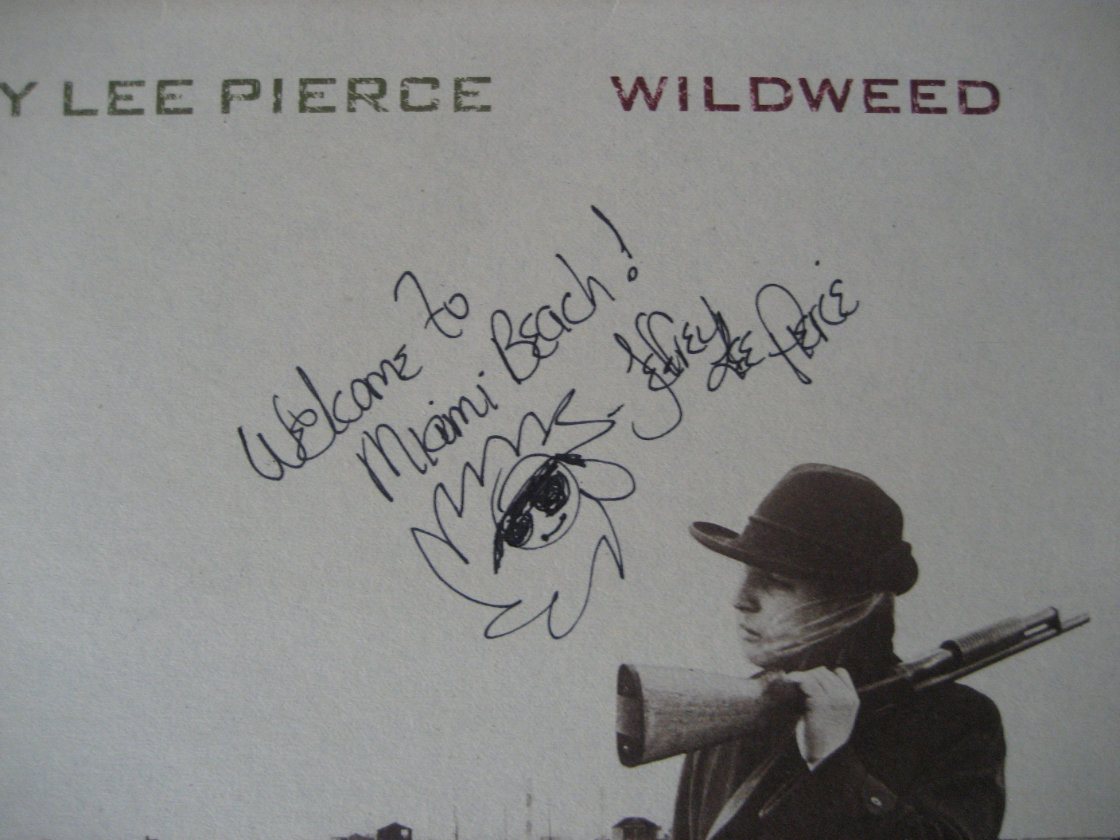 Wildweed mit Autogramm von Jeffrey Lee Pierce, © Eckhard Fürlus