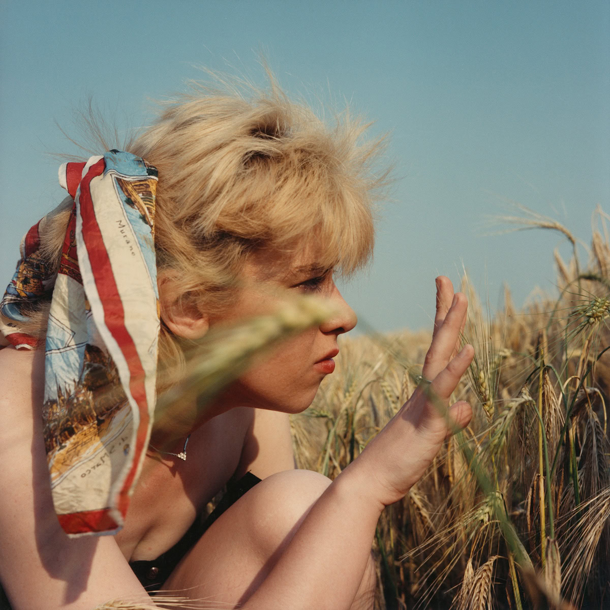Silvia: Ich will endlich leben!, 1990, aus der Serie „Abwesende II“, 1987-1996, C-Print
